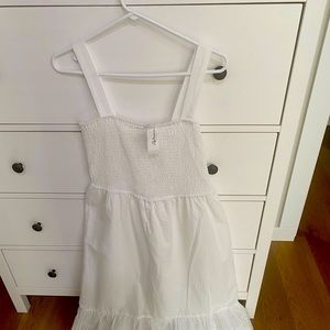 White summer dress